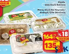 ALGİDA DONDURMA ÇEŞİTLERİ